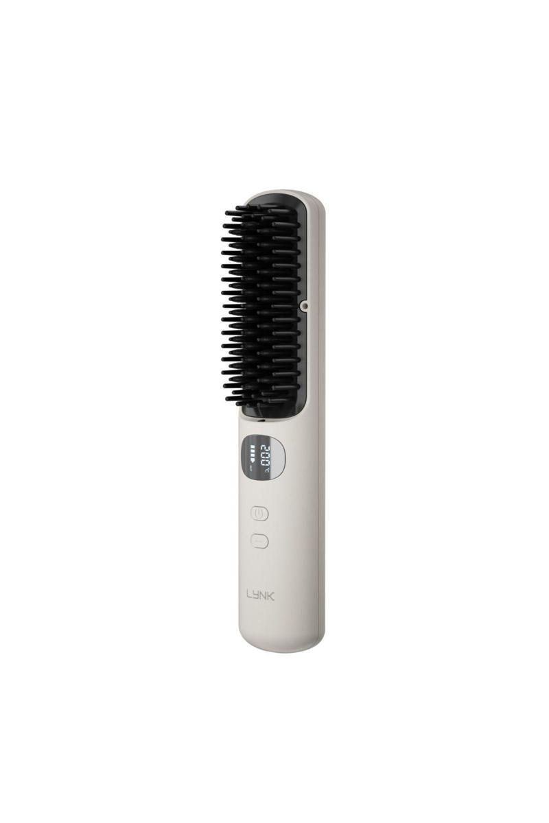 Mini Styler Beyaz - Taşınabilir Şarjlı Saç Düzleştirici Isıtmalı Fön Tarak