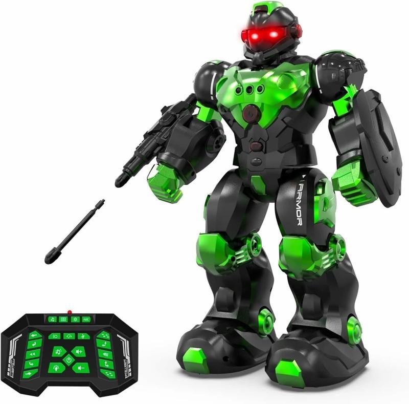 Programlanabilir Uzaktan Kumandalı Robot - Yeşil