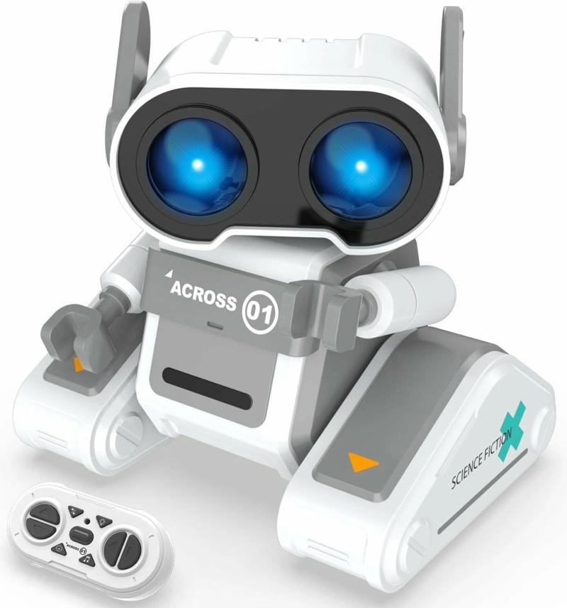 RC Şarj Edilebilir Uzaktan Kumandalı Robot Oyuncak - Beyaz