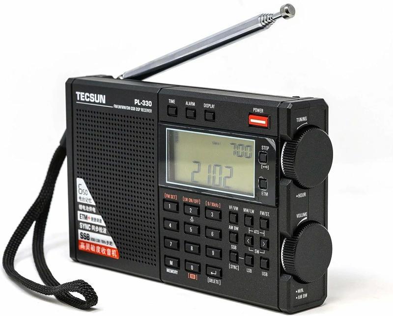 Dijital PL330 AM/FM/LW/SW Dünya Bant Radyosu