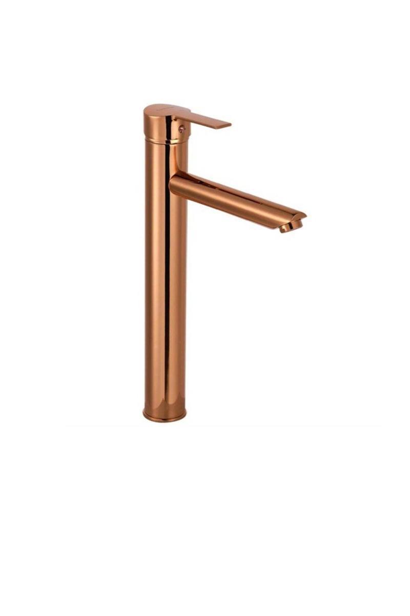 Çanak Tipi Lavabo Bataryası Fs-1123 Parlak Bakır