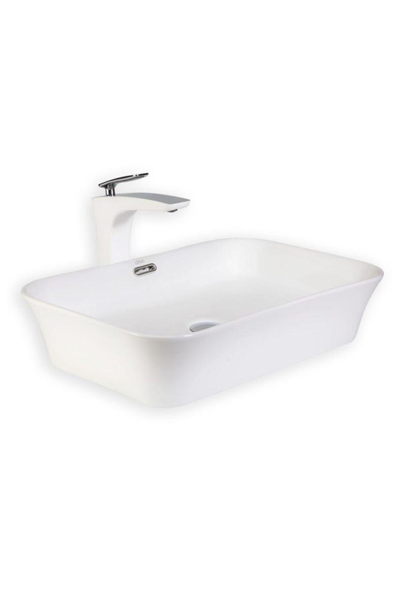 Eva Banyo E-4160 Tezgah Üstü Porselen Lavabo