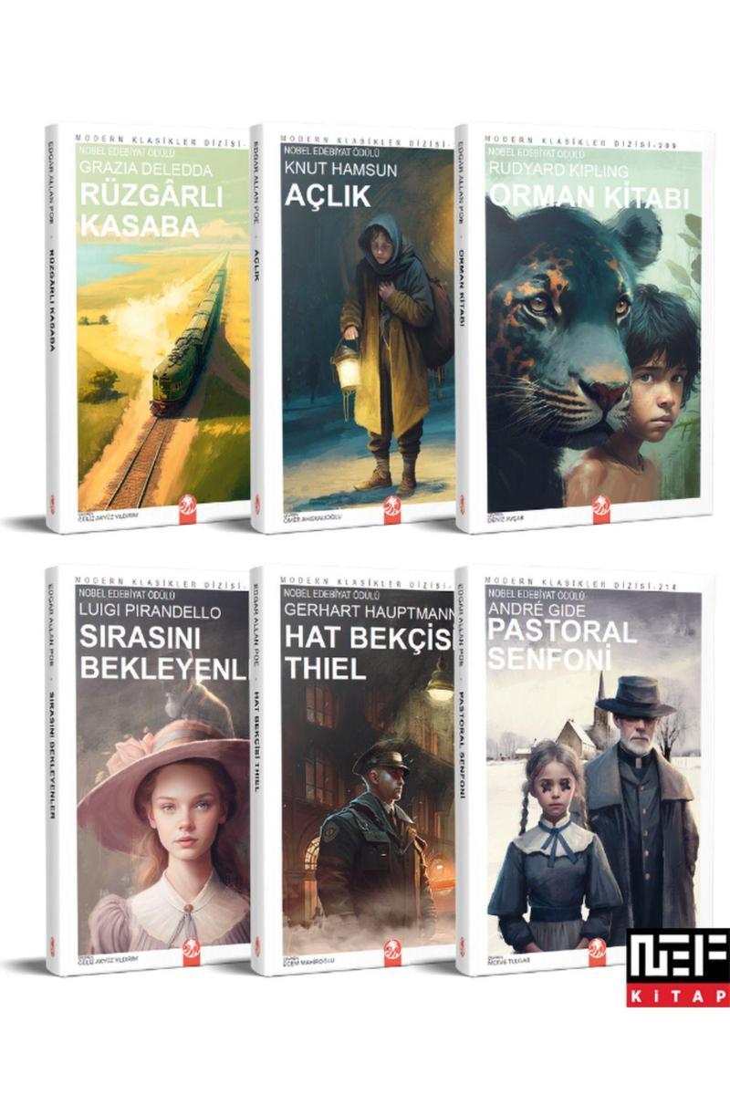 Nef Kitap Nobel Edebiyat Ödüllü Yazarlar Seti (6 Kitap)