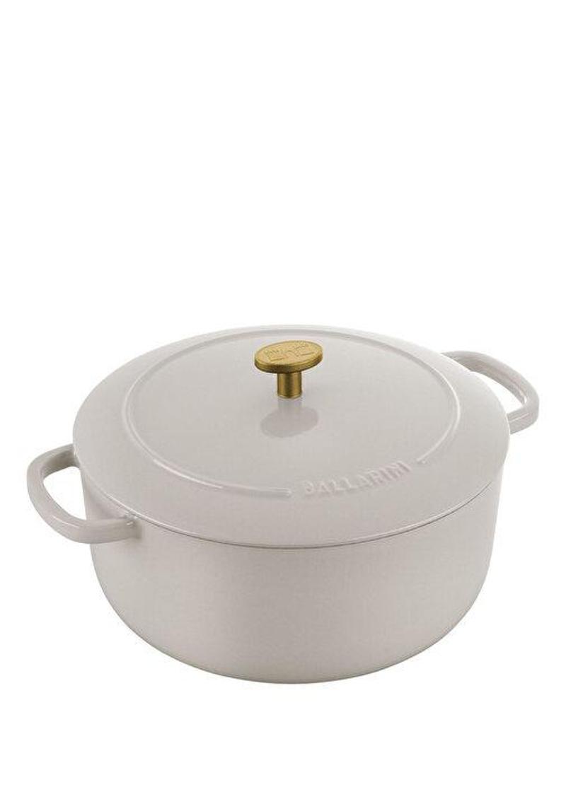 Bellamonte Fildişi Döküm Tencere 24 cm