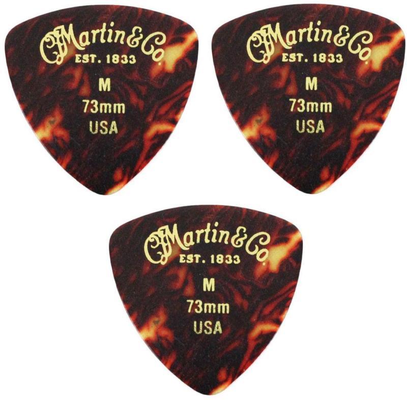 Medium Üçgen Pena 0.73 mm Gitar Pena (3 Adet)