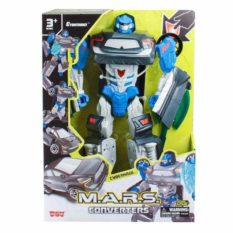Nessiworld 15771 2in1 M.A.R.S Sesli ve Işıklı Converters Cyberhaul Dönüşebilen Robot 37 cm