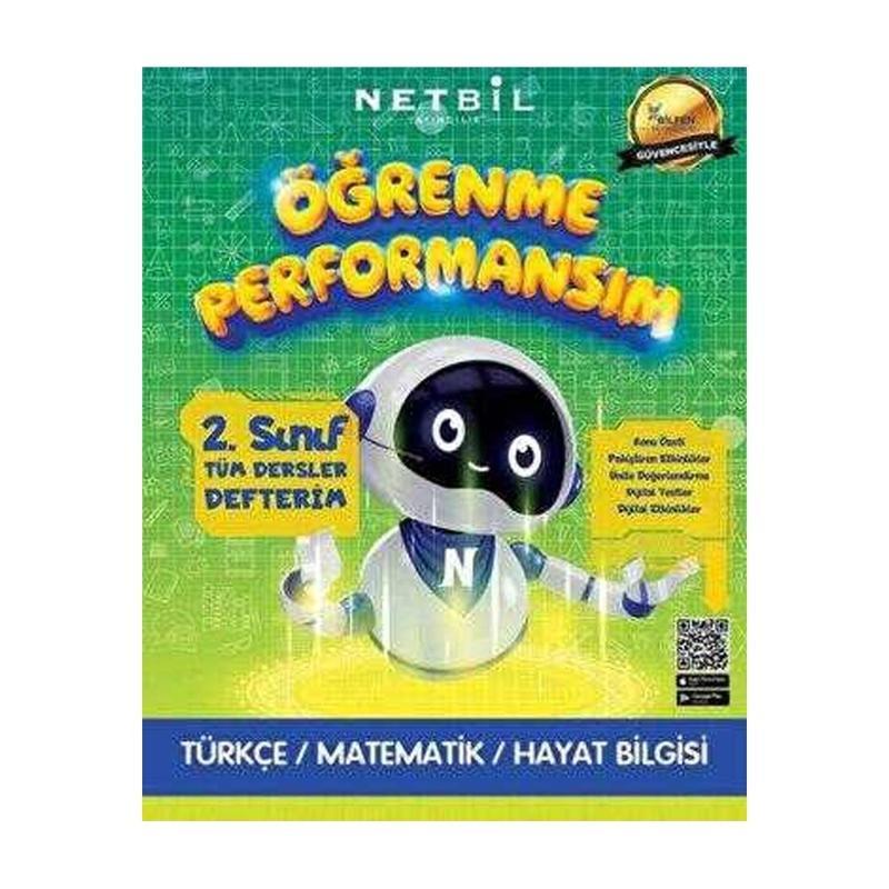 Netbil Yayınları 2. Sınıf Öğrenme Performansım Tüm Dersler Defterim