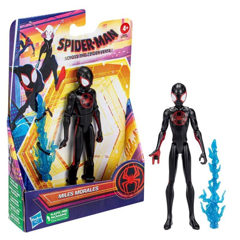 Spider-Man Across the Spider-Verse Miles Morales Figür Oyuncak 15 cm – Aksiyon Parçası Dahil