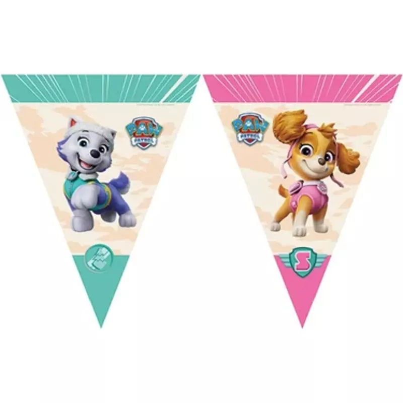 PAW PETROL SKYE LİSANSLI BAYRAK SET( 2,90 m)
