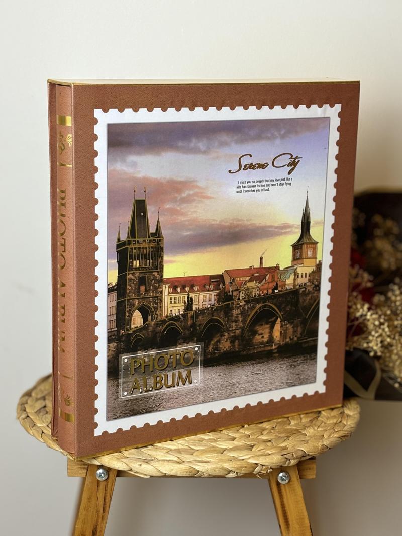 Rs22 Fotoğraf Albümü 10x15cm 500'lük Lüx Desenli Kutulu Yatay Dikey Modeli