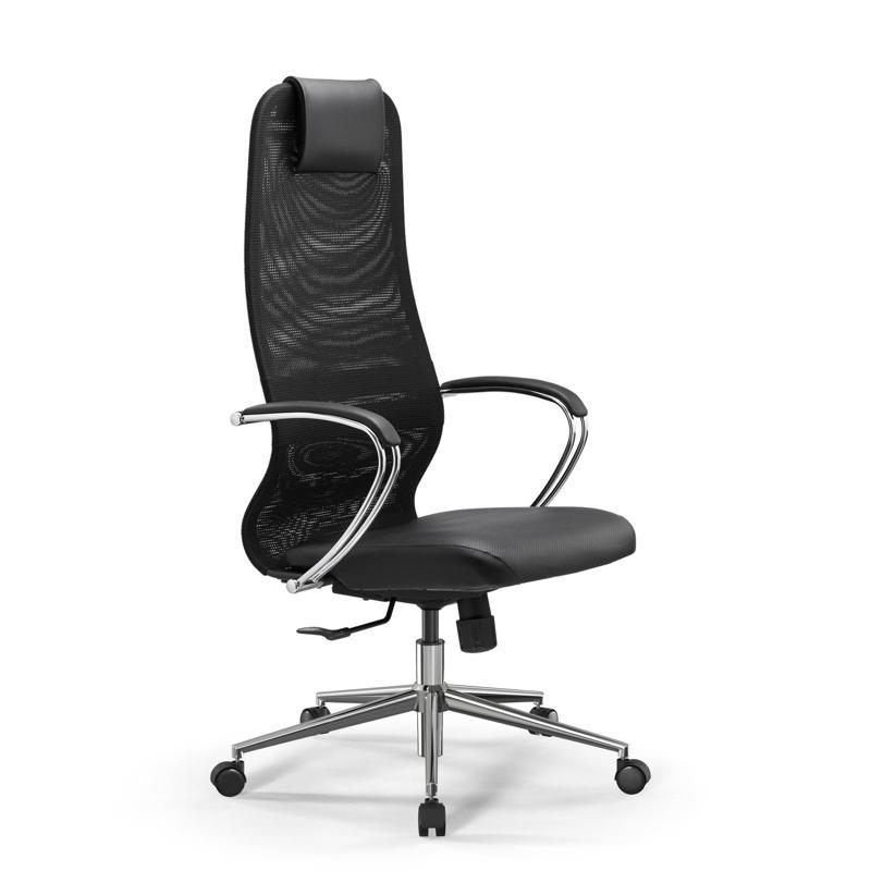 Ergolife SynchroSit 8 Ergonomik Fileli ve Deri Ofis Koltuğu - 1B9.55.1.403  Koyu Kahverengi