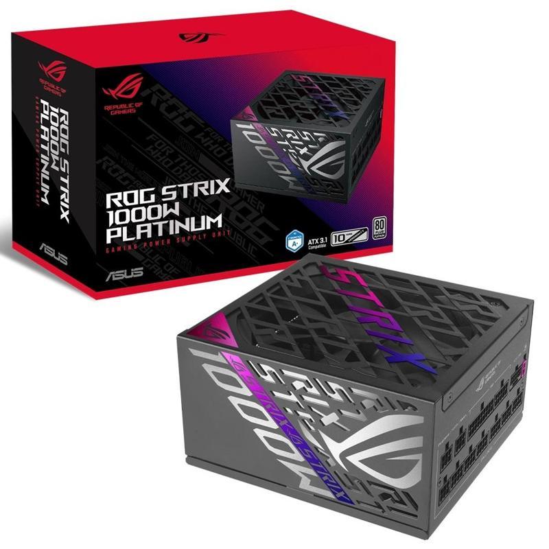 ROG Strix 1000P 1000W 80+ Platinum ATX 3.1 Tam Modüler Güç Kaynağı