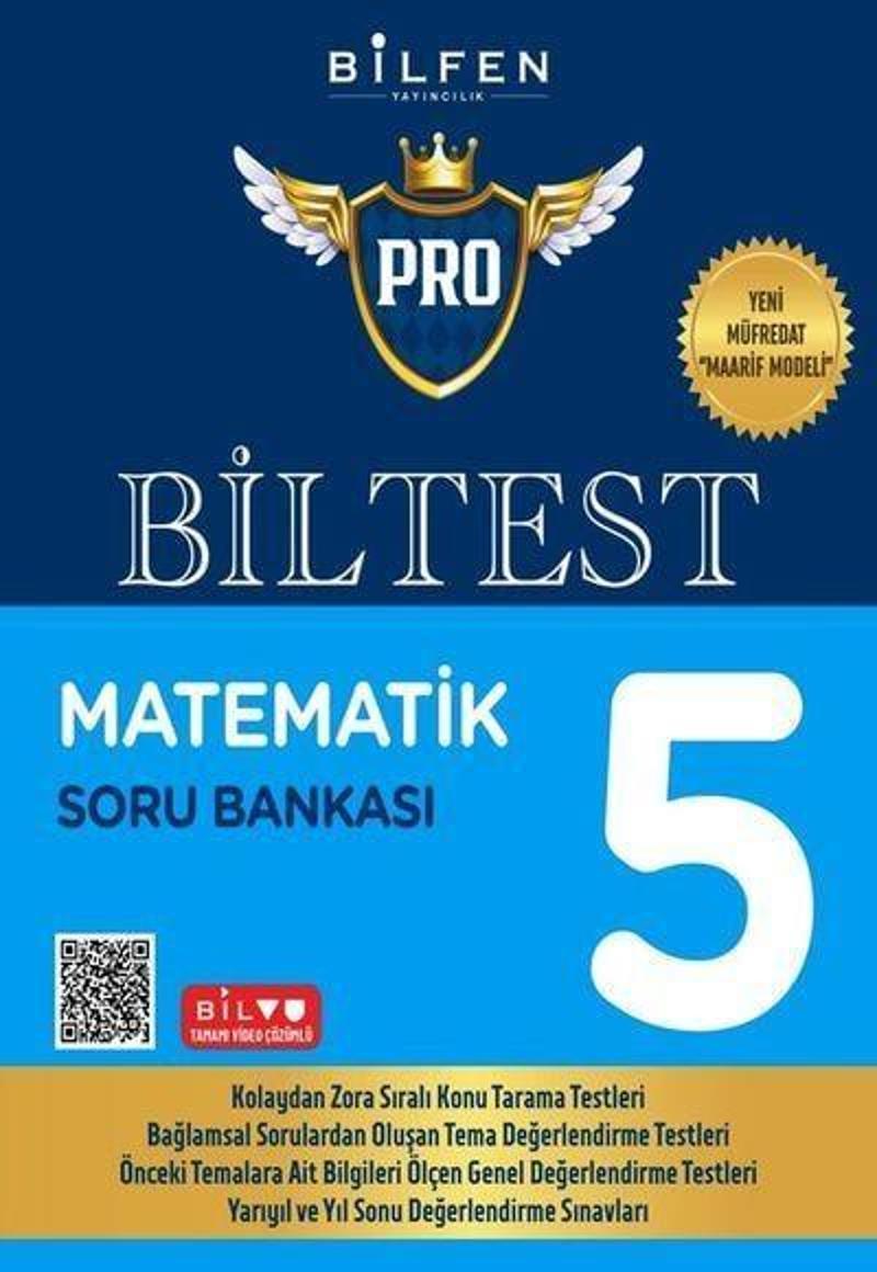 5. Sınıf Biltest Pro Matematik Soru Bankası