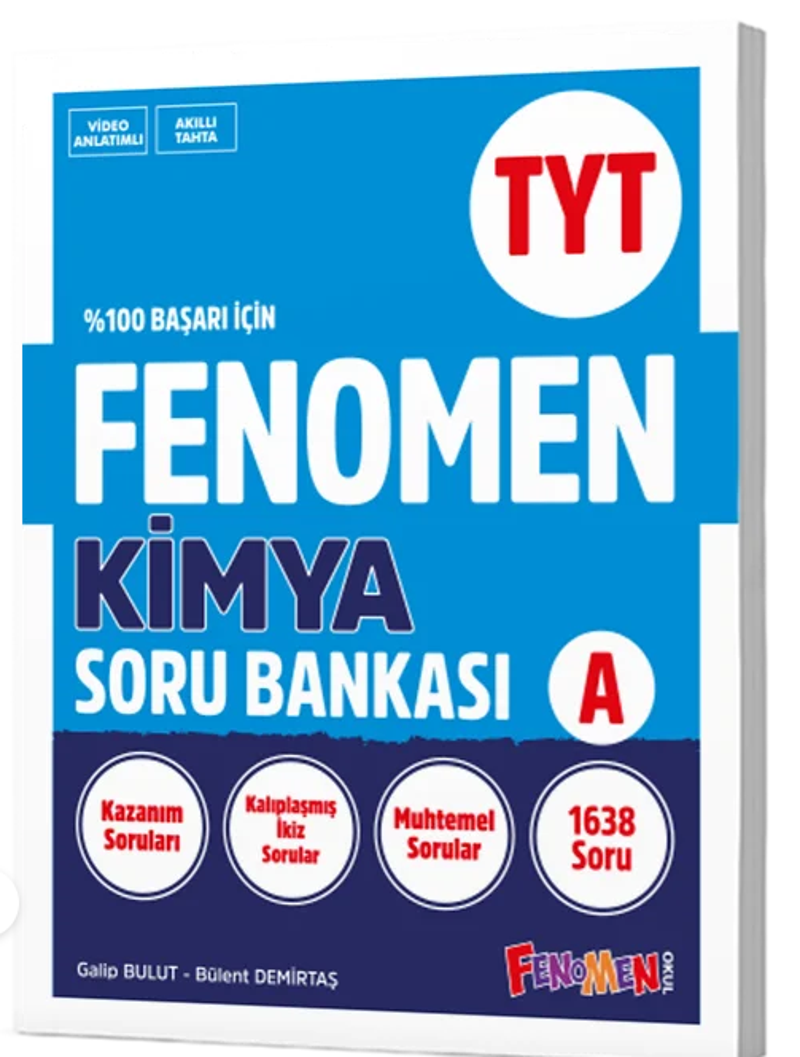 VAF TYT Kimya A Soru Bankası