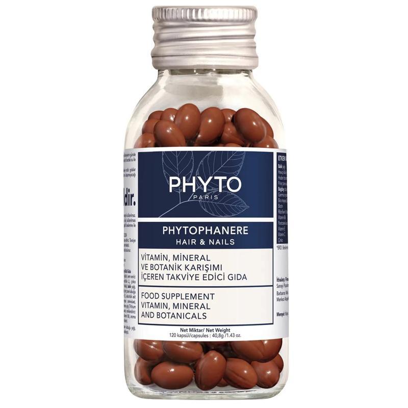 Phytophanere Vitamin Mineral ve Botanik Karışımı İçeren Takviye Edici Gıda 120 Kapsül