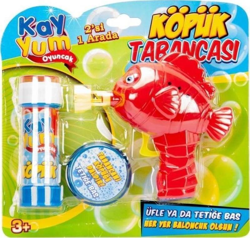 Balık Figürlü Köpük Tabancası Kırmızı 741-8B