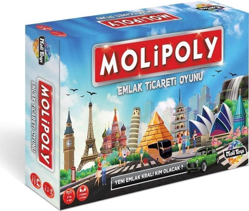 Molipoly Emlak Ticaret Oyunu 8681511001476