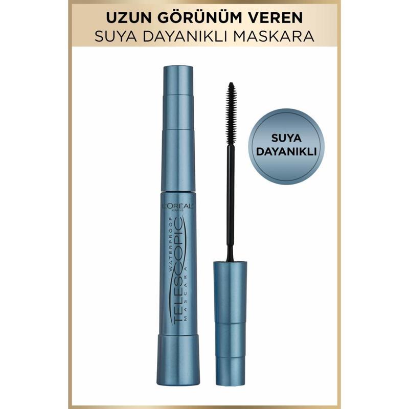 Telescopic Suya Dayanıklı Maskara - Siyah