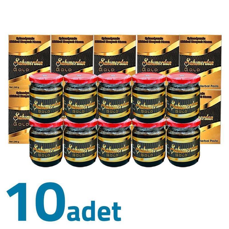 Gold Macunu Kırmızı Kapak Özel Üretim 240GR X 10 ADET