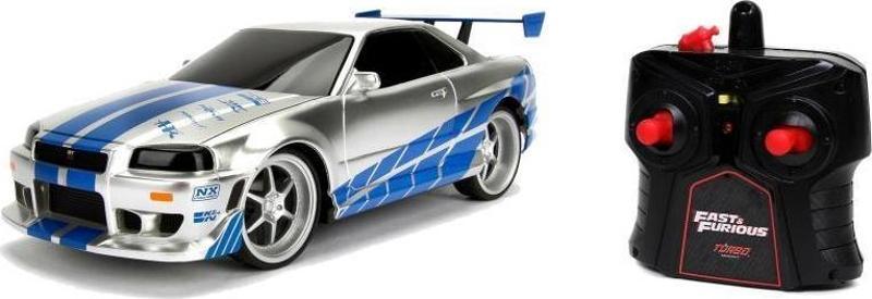 Hızlı ve Öfkeli Fast & Furious RC Nissan Skyline GTR 1:16 Uzaktan Kumandalı Araba 206007