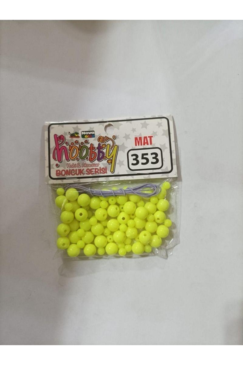 Boncuk Serisi Sarı Nc-353 (1 Paket)