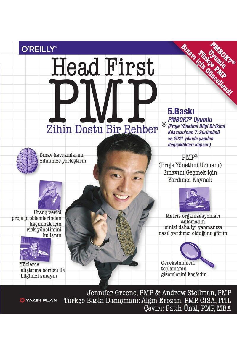 Yakın Plan Yayınları Head First Pmp Türkçe 5.Baskı Pmbok7 Uyumlu (Proje Yönetimi)