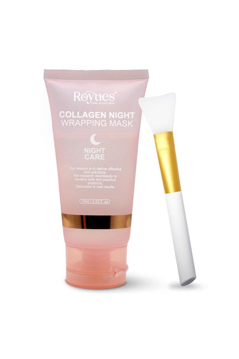 Soyulabilir Kolajen Jel Yüz Maskesi - Cam Cilt Yüz Maskesi - Collagen Night Wrapping Mask 50Ml
