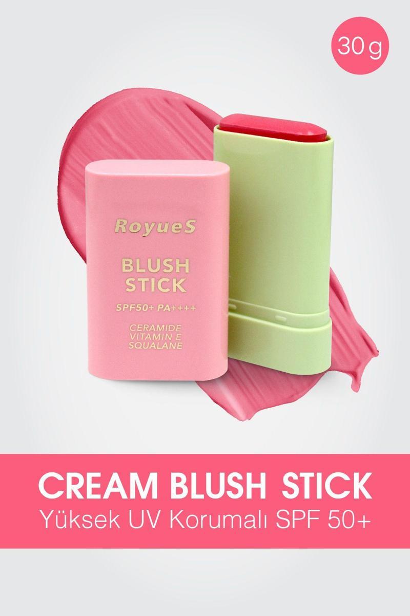 Nemlendiricili Stick Krem Allık Yumuşak Ve Nemlendirici Formül Yüksek Pigmentasyon