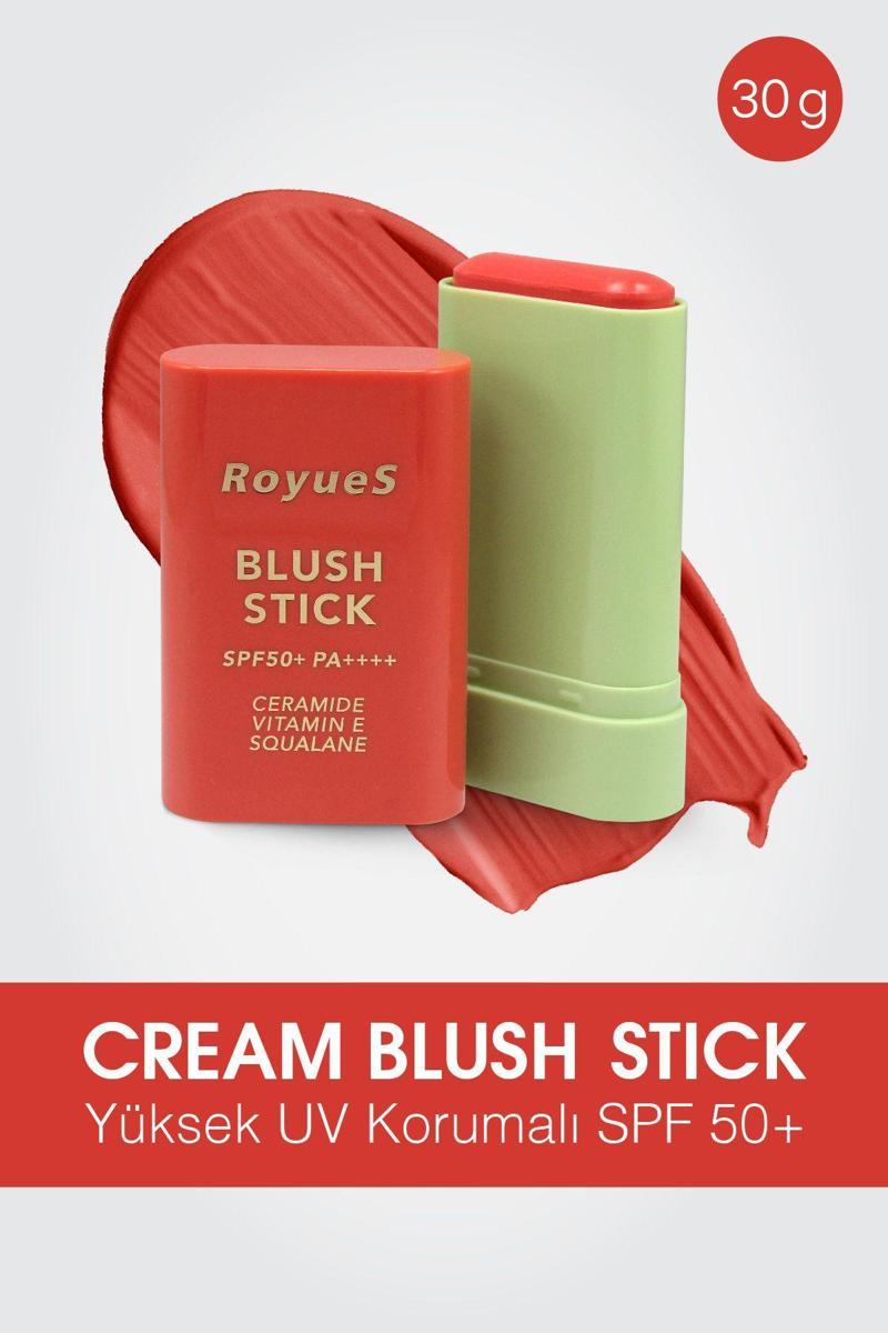 Nemlendiricili Stick Krem Allık Yumuşak Ve Nemlendirici Formül Yüksek Pigmentasyon