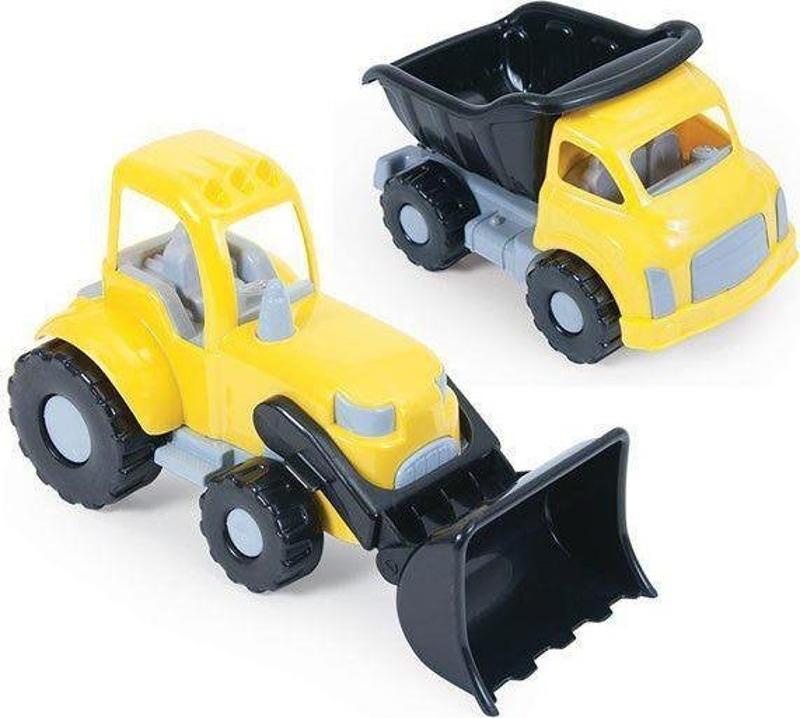 JUMBO İKİLİ KAMYON-DOZER SET 6144