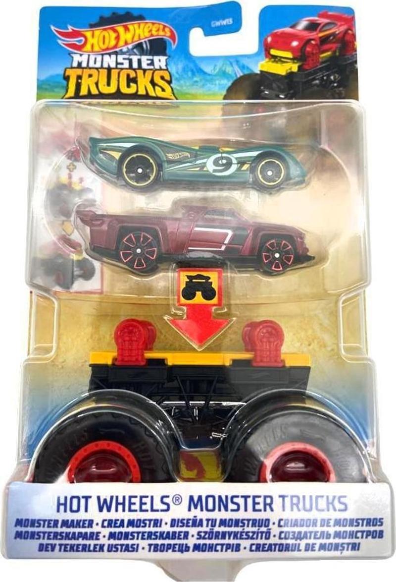Dev Canavar Kamyonlar (Monster Trucks) Tekerlek Ustası Araçlar Çocuklar İçin (GWW13)