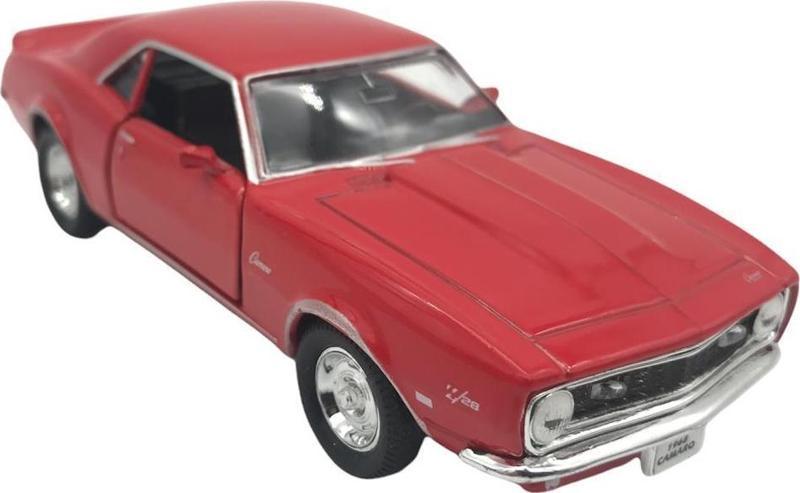 1:38 Metal Çek Bırak Araba 1968 Chevrolet Camaro Z28 42324D