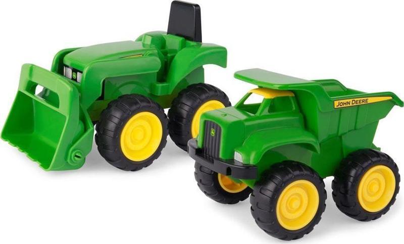 John Deere Kamyon ve Traktör 2’li Kum Havuzu Seti 35874