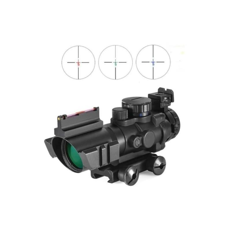 4X32 Kırmızı Işıklı Dürbün 4X32