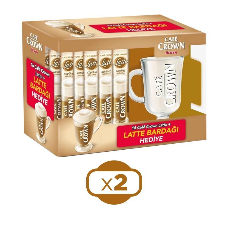 Latte 16'lı Paket + Bardak Hediyeli x 2 Adet