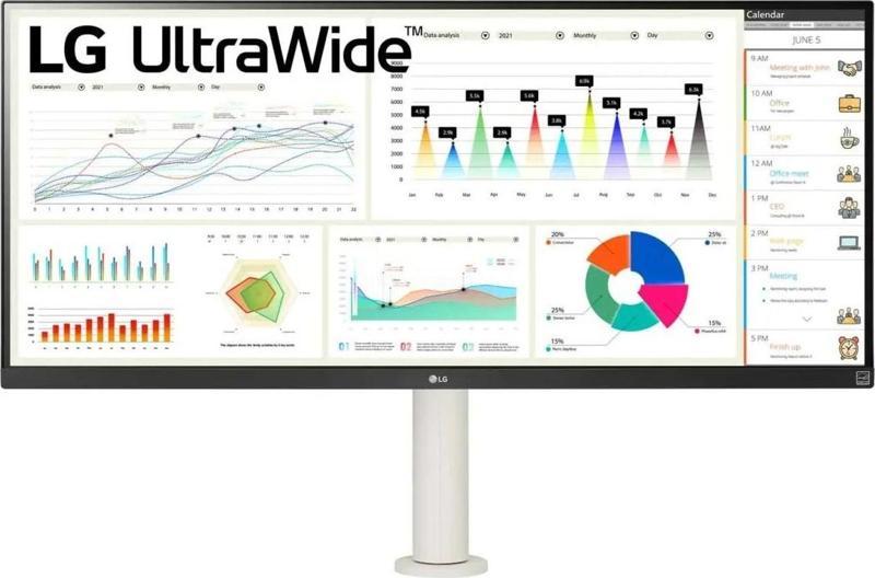 34WQ680-W 34'' 100 hz 5ms (HDMI+Display) UltraWide™ IPS  FHD Monitör