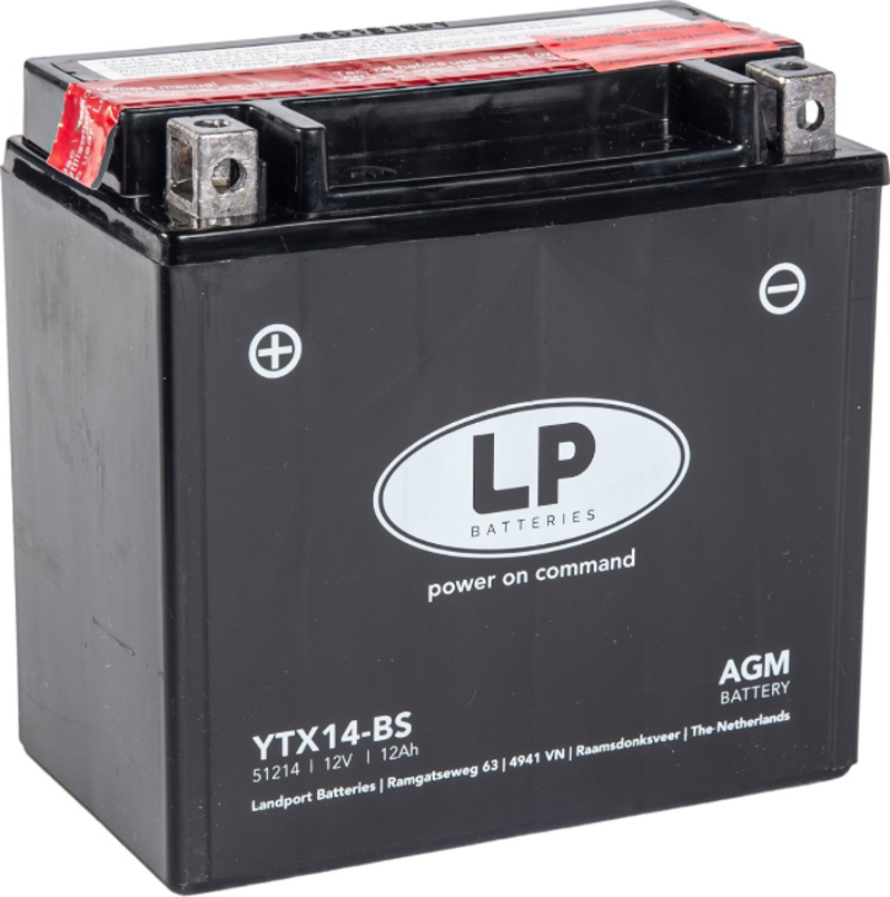Ltx14-bs 12v12ah 2004-2018 Harley-davidson Sportster Custom Xl1200c