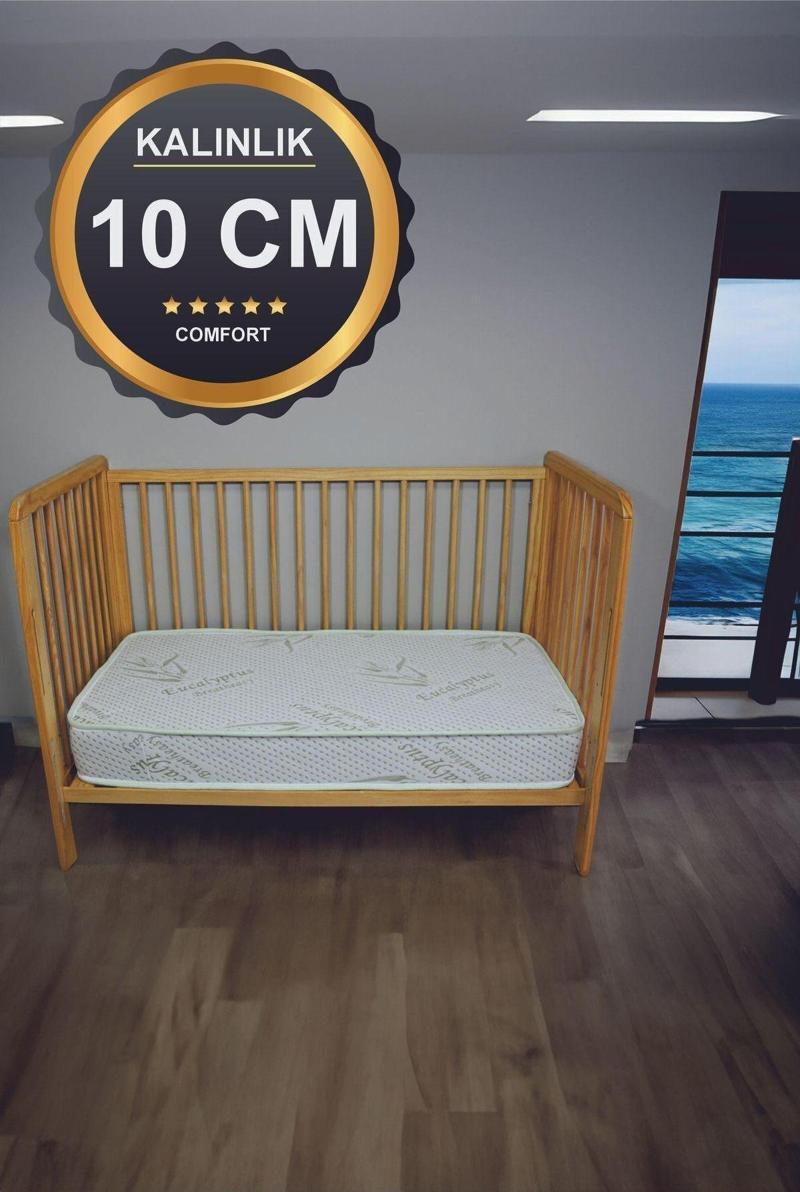 Cocuk Ve Bebek Yatak Sünger Lüx Bebek Yatağı Anne Yanı Park Yatak Megalife 10
