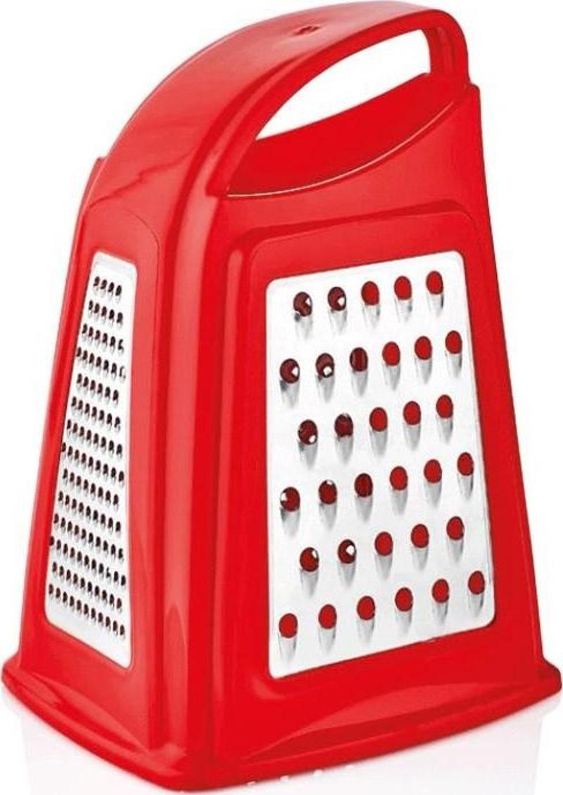 Qlüx İdeas Trio Rende Kırmızı 19cm