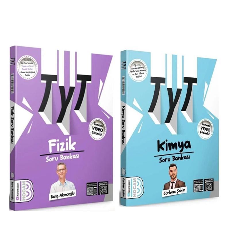 Benim Hocam Yayınları TYT Fizik ve Kimya Soru Bankası Seti 2 Kitap