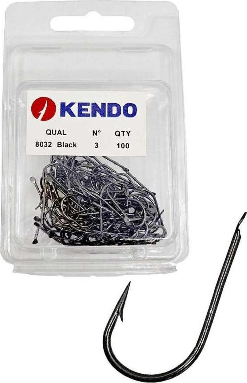8032 Black Nickle 3 100 Adet Olta İğnesi