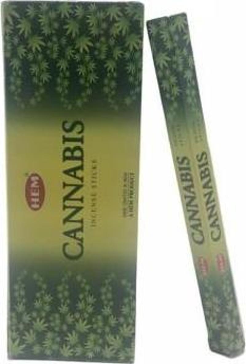 Büro Ev Ofis Kokusu için Cannabis Çubuk Tütsü