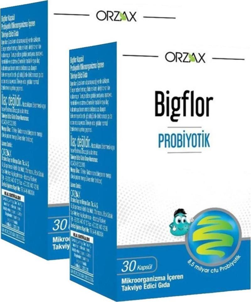 Bigflor Probiyotik 30 Kapsül 2 Adet