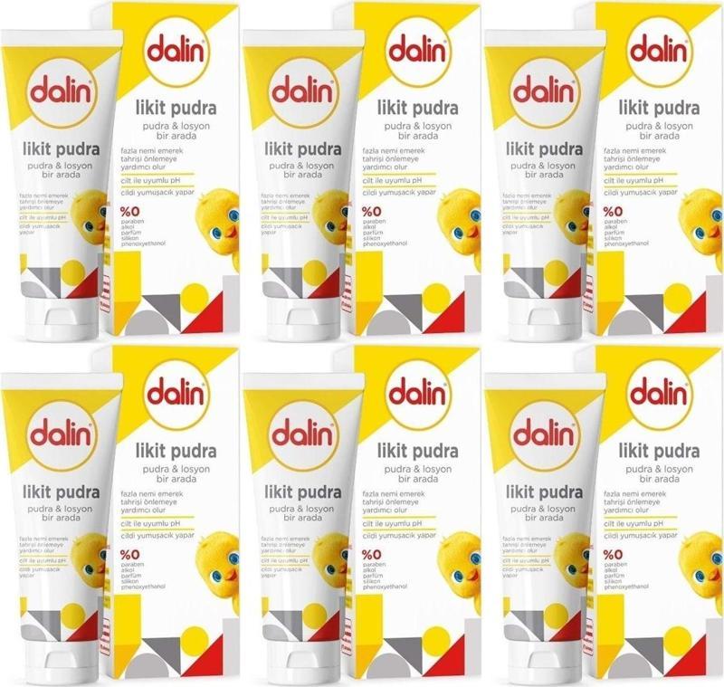 Likid Pudra 100Gr (Pudra Ve Losyon Bir Arada) (6 Lı Set)