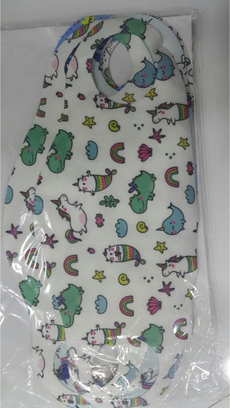 Çocuk Nano Yıkanabilir Koruyucu Maske Renkli Desenli 12Li Paket