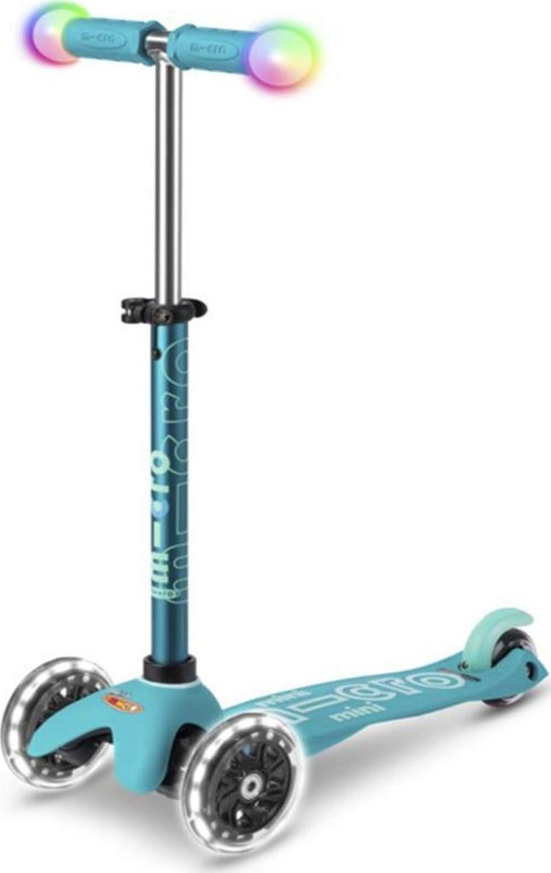 Mıni Mıcro Deluxe Magıc AQUA (Led) Scooter MCR.MMD131