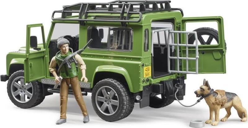 Land Rover Arazi Aracı -Orman Bekçisi & Köpek