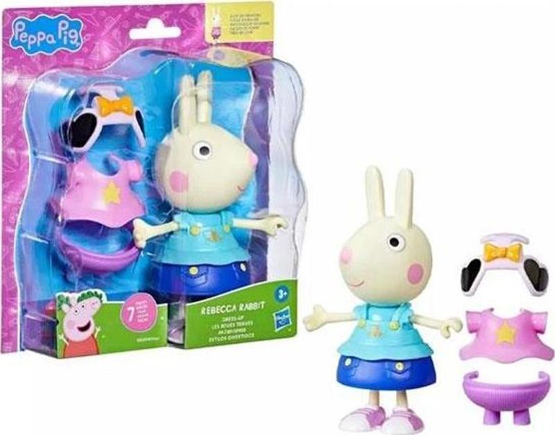 Pep Peppa And Friends Dress Up Ast Rebecca Rabbit F8859-G0329