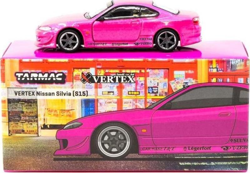 1/64 VERTEX Nissan Silvia S15 Pink Metallic - GLOBAL64