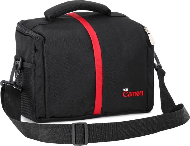 Canon Uyumlu Dslr Fotoğraf Makinesi Omuz Çantası 800d 760d 750d 700d 650d 600d 550d 500d